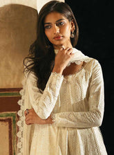 Mulaqaat By Afrozeh Embroidered Lawn 3 Piece Unstitched Suit AF25MFL D-04 ISHQ